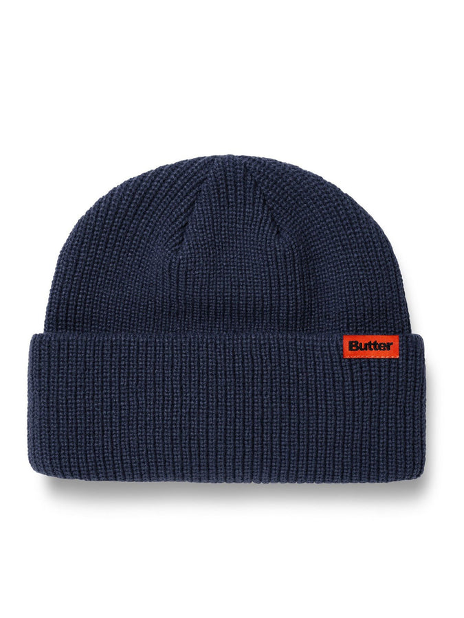 Butter Goods Tall Wharfie Beanie | NAVY