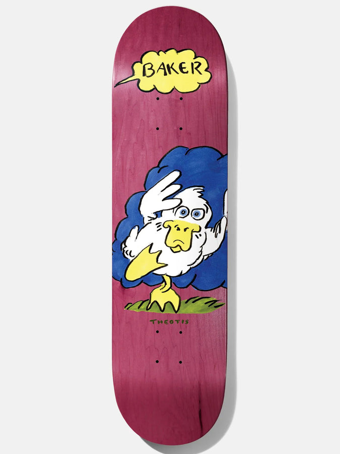 Baker Theotis Quack 8.125 Skateboard Deck | PINK