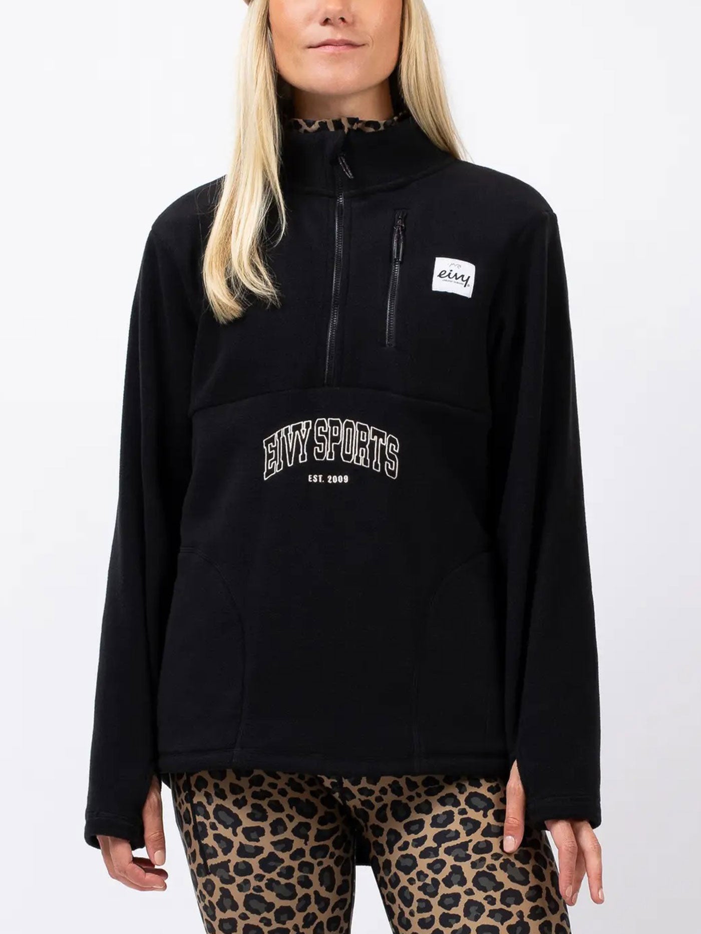 Eivy Techlight Halfzip Black Polar 2025