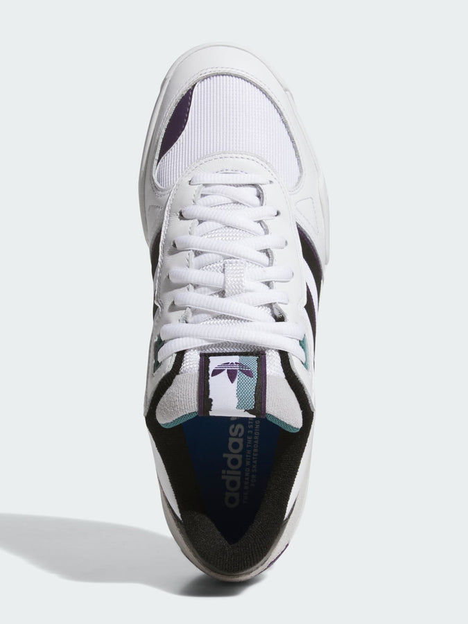 Adidas Tekkira Cup Cloud White Shoes Fall 2025 | WHITE/CORE BLACK/AURORA PLUM