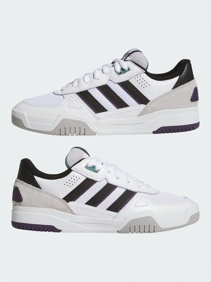Adidas Tekkira Cup Cloud White Shoes Fall 2025 | WHITE/CORE BLACK/AURORA PLUM