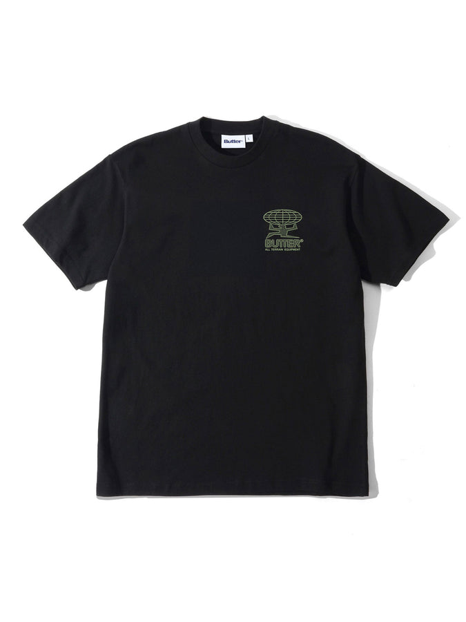 Butter Goods Terrain T-Shirt Holiday 2025 | BLACK