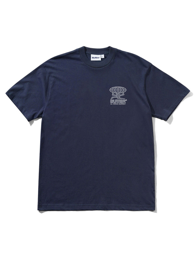 Butter Goods Terrain T-Shirt Holiday 2025 | NAVY