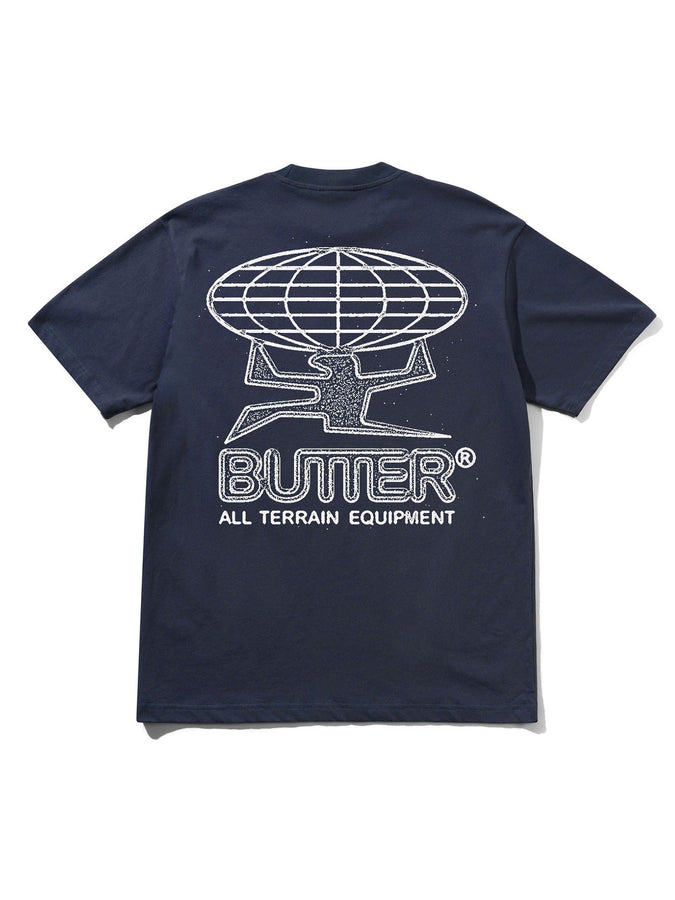 Butter Goods Terrain T-Shirt Holiday 2025 | NAVY