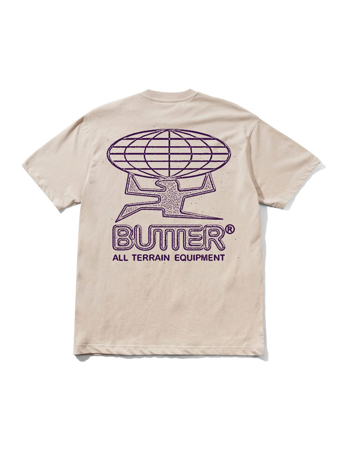 Butter Goods Terrain T-Shirt Holiday 2025 | TAUPE