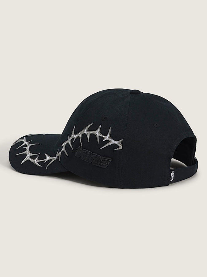 Vans Thorn Curved Bill Jockey Strapback Hat | BLACK (BLK)