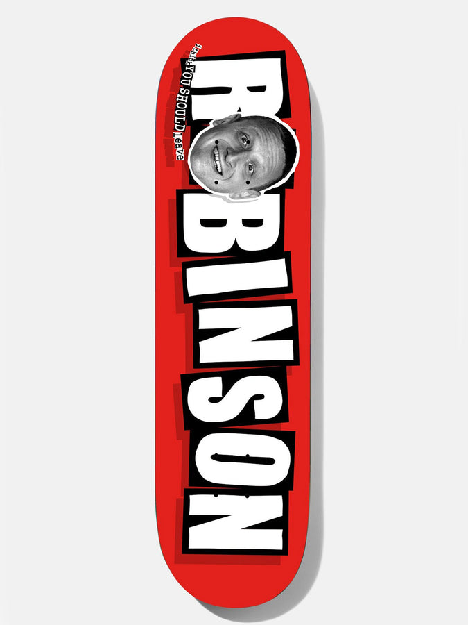 Baker Brand Logo x Tim Robinson 8'' Skateboard Deck | RED