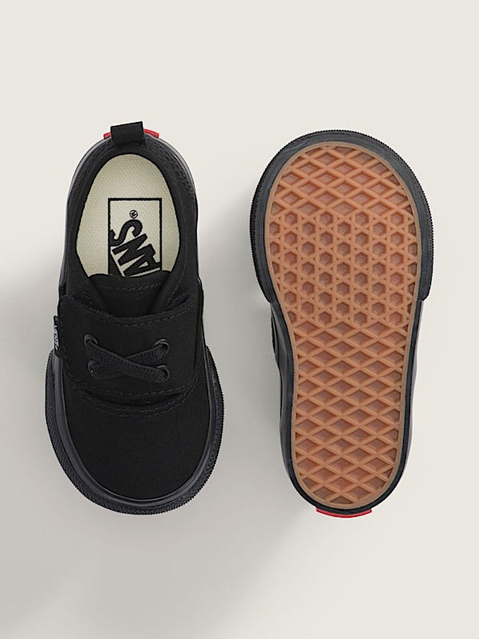 Vans Authentic Elastic V Black/Black Shoes Spring 2026 | BLACK/BLACK (BKA)