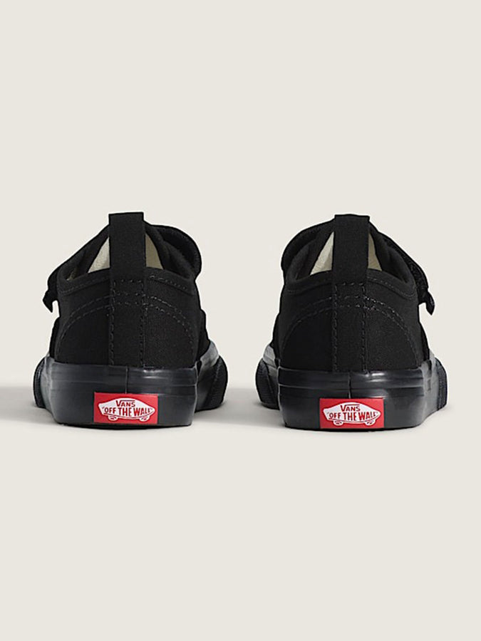 Vans Authentic Elastic V Black/Black Shoes Spring 2026 | BLACK/BLACK (BKA)