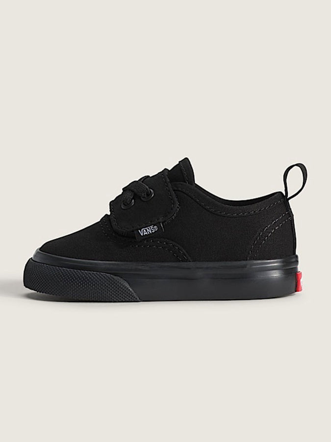 Vans Authentic Elastic V Black/Black Shoes Spring 2026 | BLACK/BLACK (BKA)