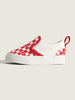 Vans Slip-On V Hot Red/Valentine's Day/White Shoes Spring 2026