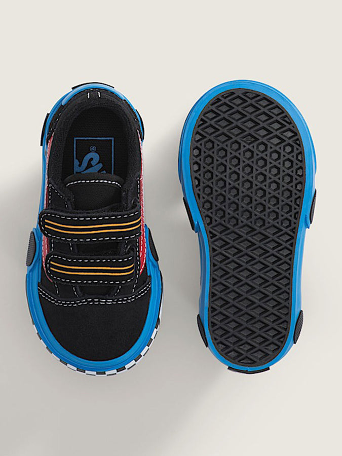 Vans Old Skool V Car Black/Blue Shoes Spring 2026 | BLACK/BLUE (Y61)