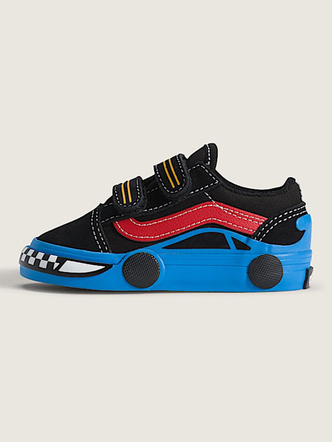 Vans Old Skool V Car Black/Blue Shoes Spring 2026 | BLACK/BLUE (Y61)
