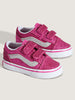 Vans Old Skool V Glitter Raspberry Rose Shoes Fall 2025