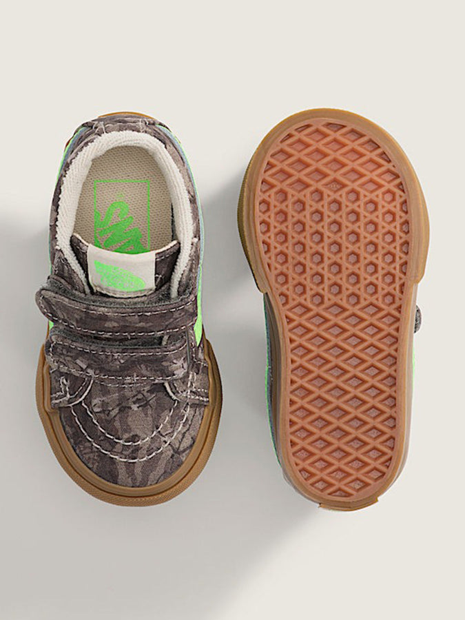 Vans Sk8-Mid Reissue V Camo Green Gecko Shoes Spring 2026 | CAMO GREEN GECKO (YSC)