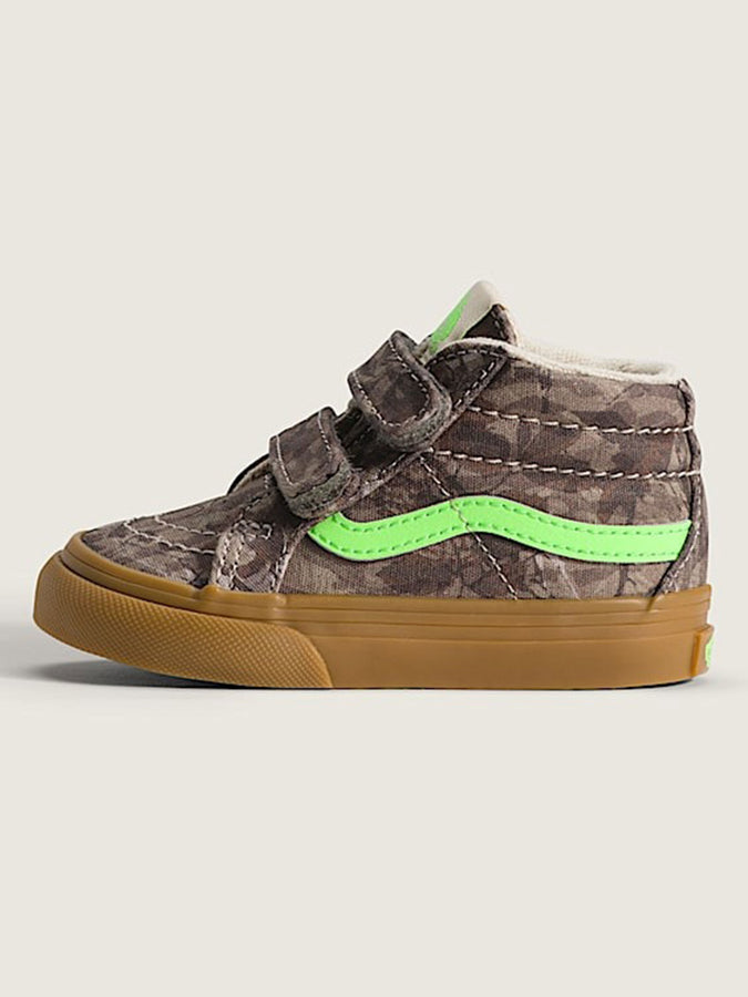 Vans Sk8-Mid Reissue V Camo Green Gecko Shoes Spring 2026 | CAMO GREEN GECKO (YSC)