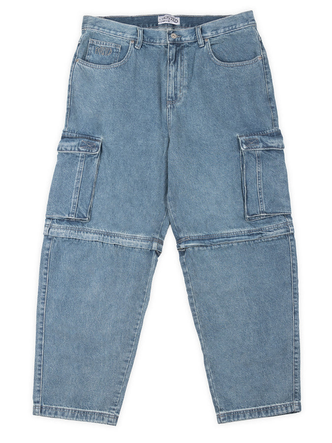 Frosted Cargo Transformer Jeans Spring 2026 | STRONG BLUE