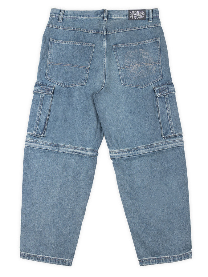 Frosted Cargo Transformer Jeans Spring 2026 | STRONG BLUE