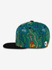 Headster Treasure Map Snapback Hat