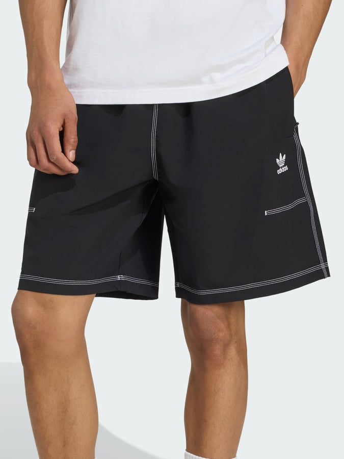 Adidas Trefoil Essential Black Shorts Summer 2025 | BLACK