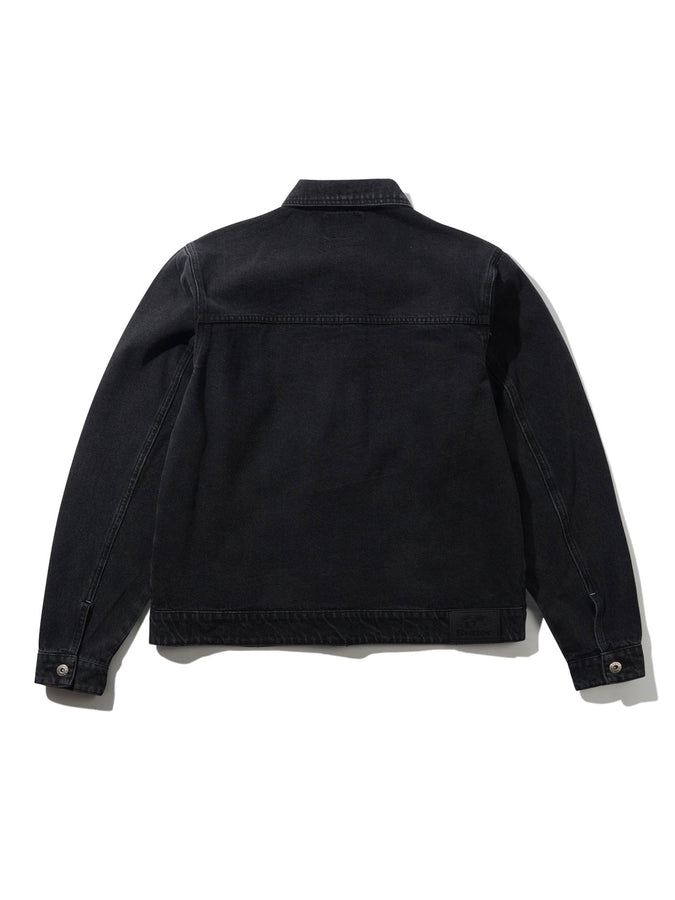 Butter Goods Trucker Jacket Holiday 2025 | WASHED BLACK