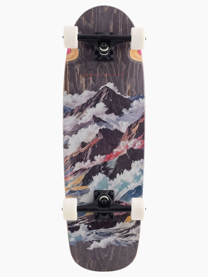 Landyachtz Tugboat Atmosphere 9.24 X 30'' Complete Cruiser | BLACK