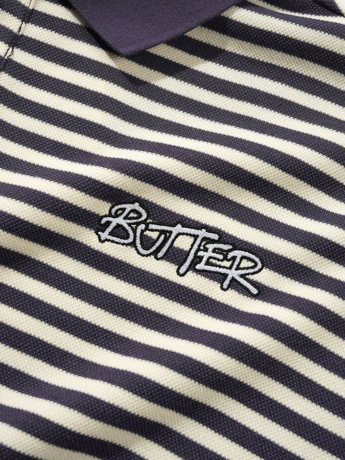 Butter Goods Tunnel Polo Spring 2026 | NAVY/WHITE