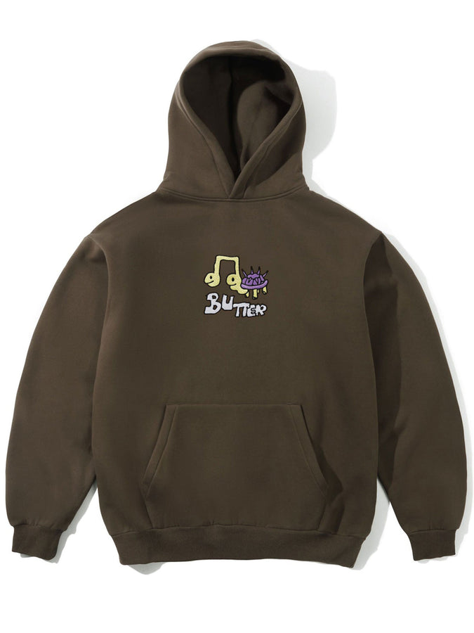 Butter Goods Turtle Hoodie Fall 2025 | COFFEE