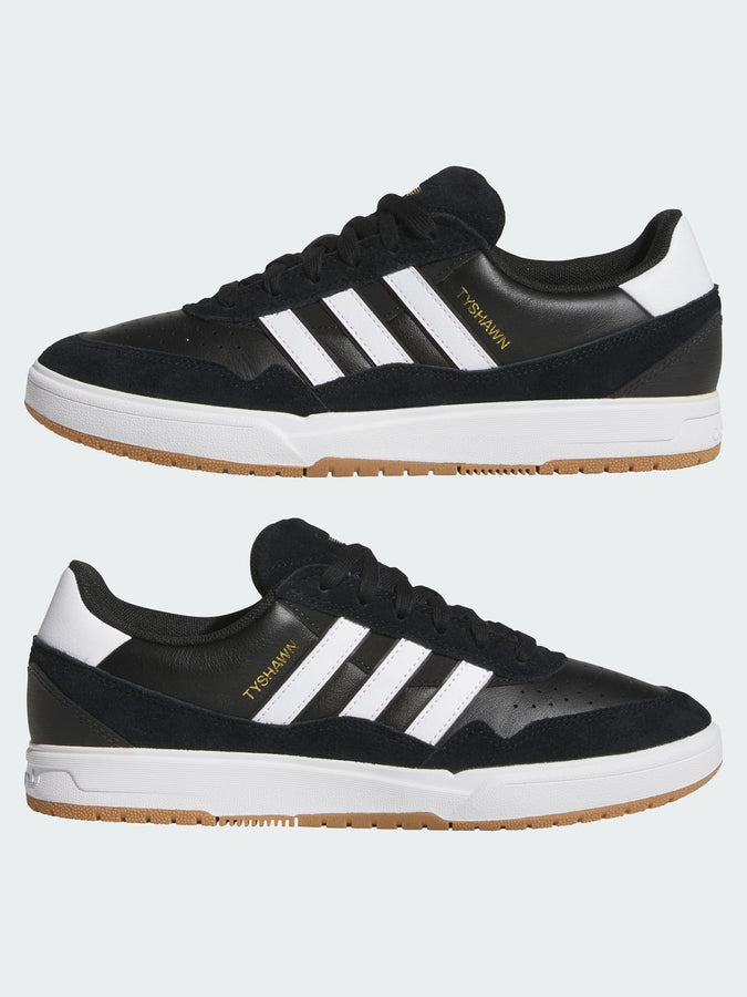 Adidas Tyshawn II Core Black/White/Gum Shoes | CORE BLACK/WHITE/GUM