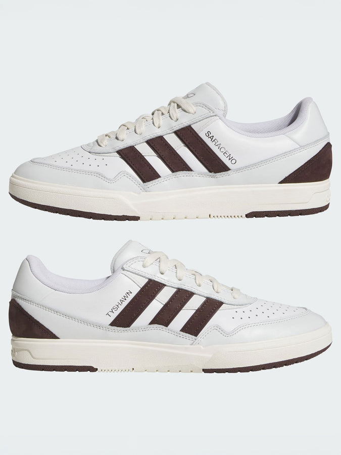 Adidas Tyshawn II x Zach Saraceno White/Brown Holiday 2025 | CRYSTAL WHT/SHADOW BRN/OFF WHT