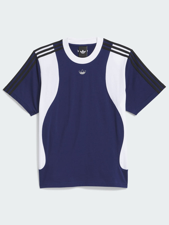 Adidas Skate Tyshawn T-Shirt Fall 2025 | DARK BLUE/WHITE