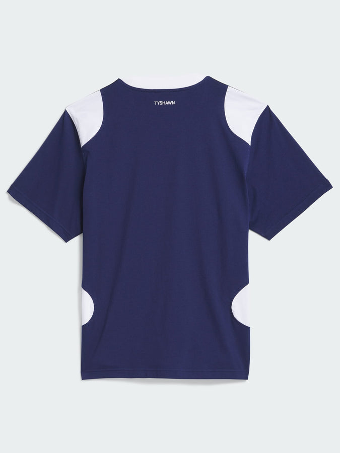 Adidas Skate Tyshawn T-Shirt Fall 2025 | DARK BLUE/WHITE