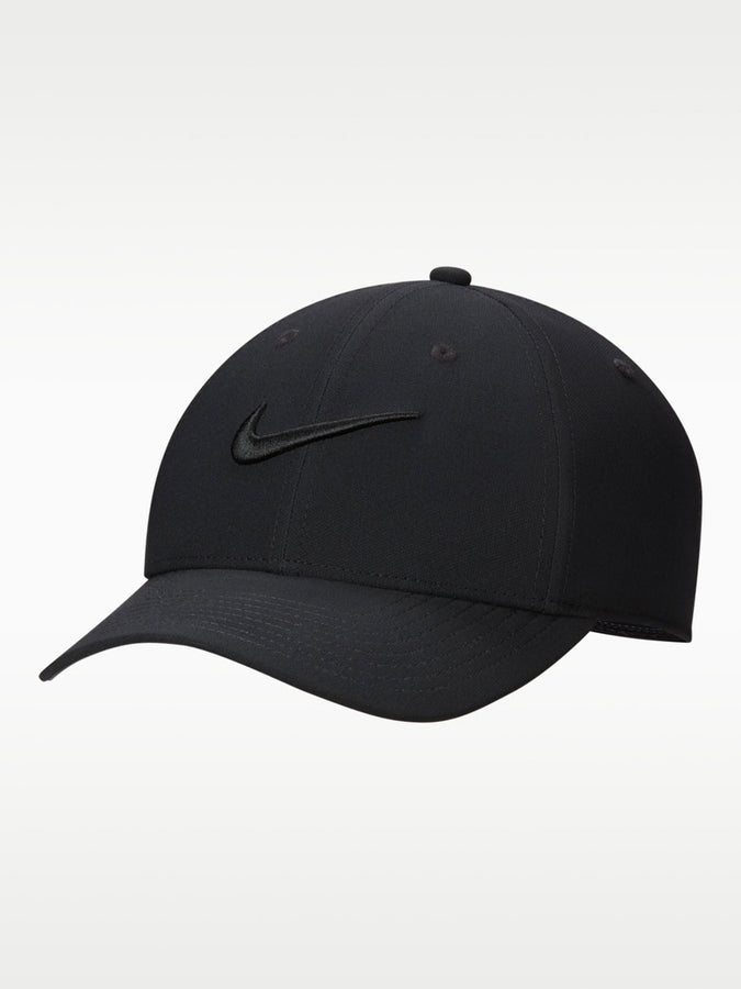 Nike Fairway Fresh Dri-Fit Club Structured Swoosh Hat | BLACK/BLACK (011)