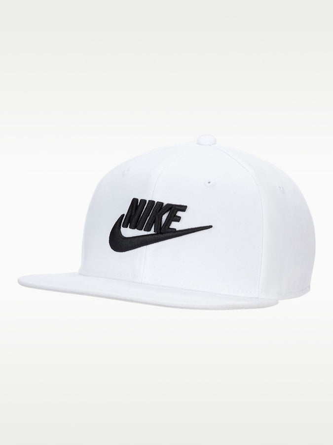 Nike Fairway Fresh Dri-Fit Pro Structured Futura Hat | WHITE/WOLF GREY/BLACK (100)