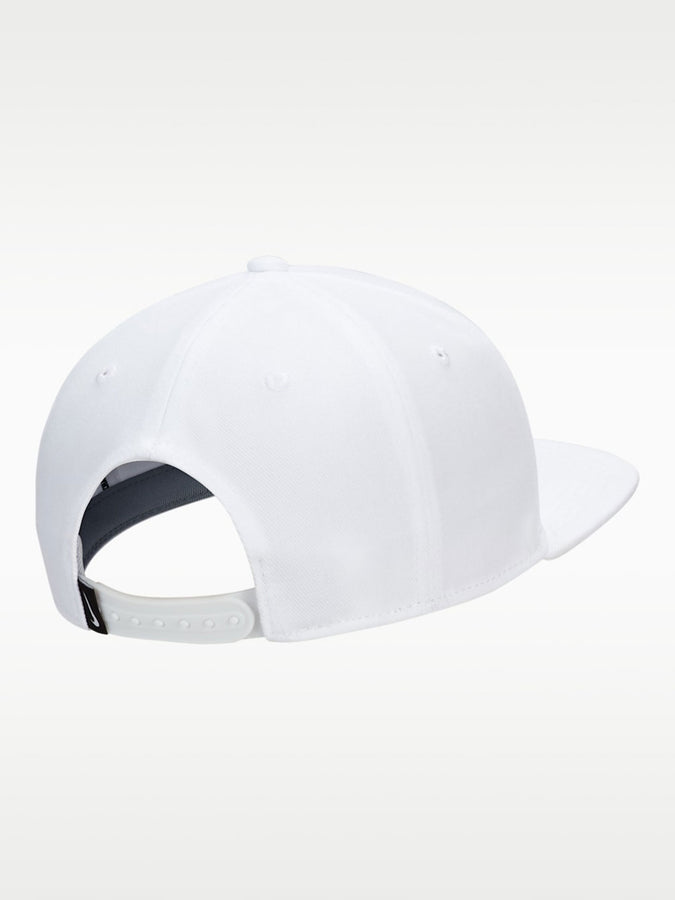 Nike Fairway Fresh Dri-Fit Pro Structured Futura Hat | WHITE/WOLF GREY/BLACK (100)