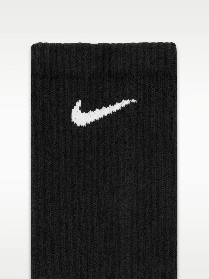 Nike Fairway Fresh Everyday Plus Cushioned 6 Pack Socks | BLACK/WHITE (010)