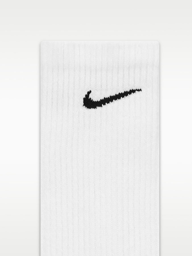 Nike Fairway Fresh Everyday Plus Cushioned 6 Pack Socks | WHITE/BLACK (100)