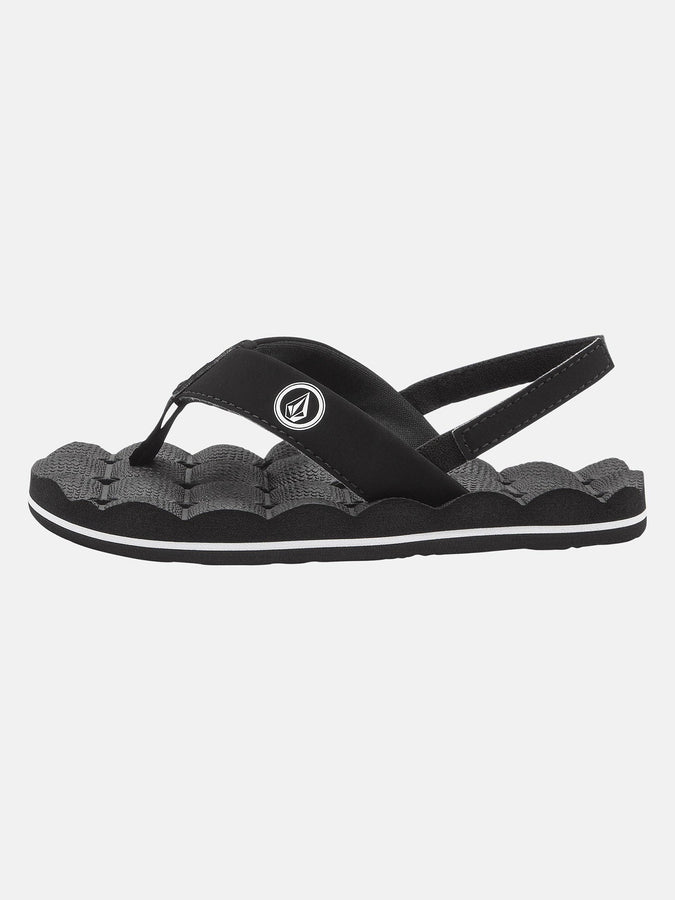 Volcom Recliner 2 Sandals Spring 2026 | BLACK/WHITE (BWH)