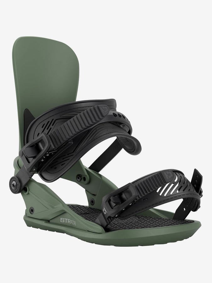Union Strata Snowboard Bindings 2026 | OLIVE GREEN
