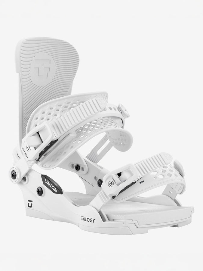 Union Trilogy Classic Snowboard Bindings 2026 | WHITE