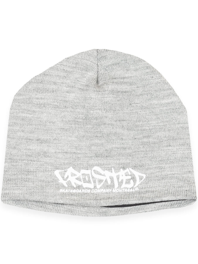 Frosted Skateboards Sandbox Logo Skully Beanie Winter 2026 | HEATHER