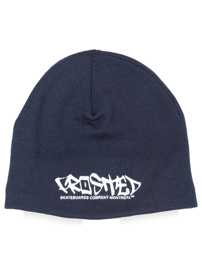 Frosted Skateboards Sandbox Logo Skully Beanie Winter 2026 | NAVY