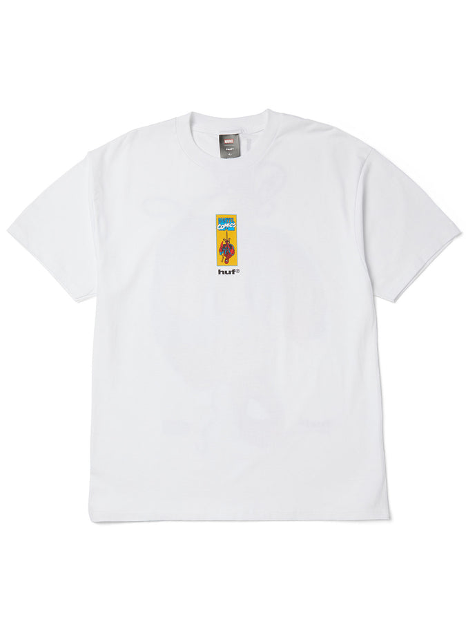 Huf x Marvel Spider-Man Upside Down T-Shirt Fall 2026 |WHITE