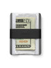 The James Brand The Lowe Silver/Black Wallet