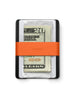 The James Brand The Lowe Black/Fire Wallet