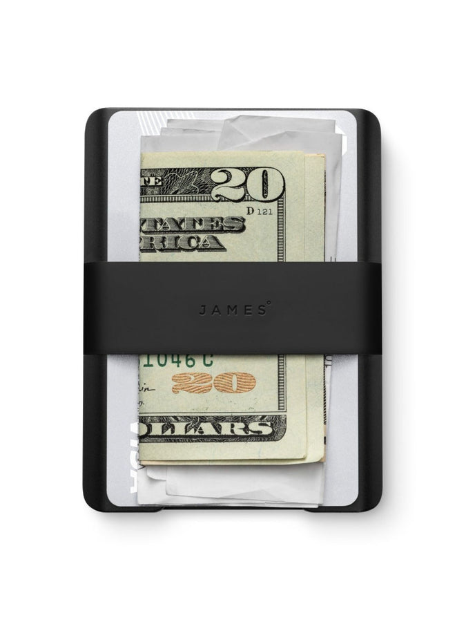 The James Brand The Lowe Black/Black Wallet | BLACK/BLACK