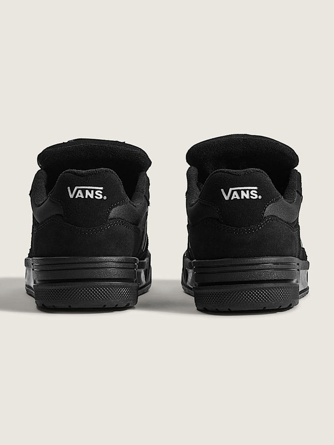 Vans Upland Black/Black/White Shoes Fall 2025 | BLACK/BLACK/WHITE (B8C)