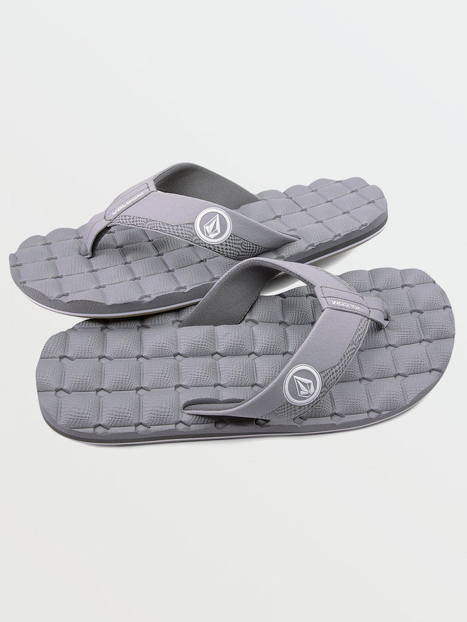 Volcom Recliner Sandals Spring 2026 | LIGHT GREY (LGR)