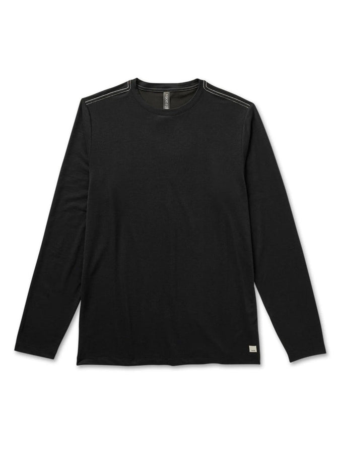 Vuori Current Tech Long Sleeve T-Shirt | BLACK (BLK)