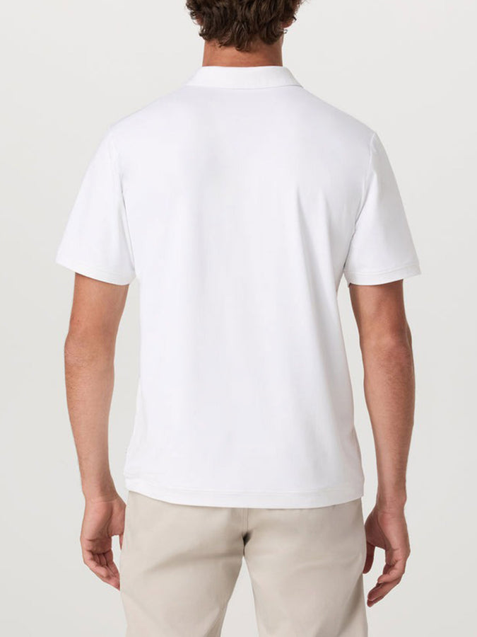 Vuori Ponto Perfomance Short Sleeve Polo Spring 2026 | WHITE (WHT)